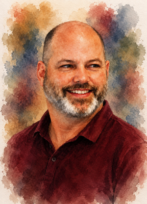 Portrait of Kyle Bacon circa 2019